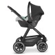 ABC Design Samba 3 in 1 i-Size Travel System + Isofix Base Bundle, Mineral