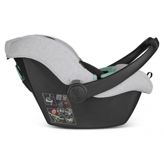 ABC Design Samba 3 in 1 Travel System Bundle, Mineral ABC Design Samba 3 in 1 Travel System Bundle, Mineral