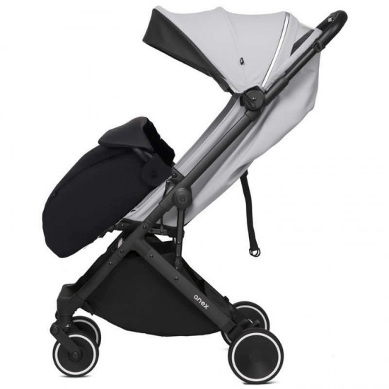 Anex Air-X Premium Compact Stroller with Carry Bag, Grey