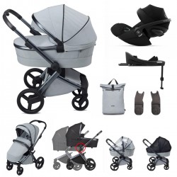 Anex L-Type 3 in 1 Cloud G + Base Travel System Bundle, Frost