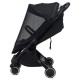 Anex Air-X Premium Compact Stroller with Carry Bag, Black
