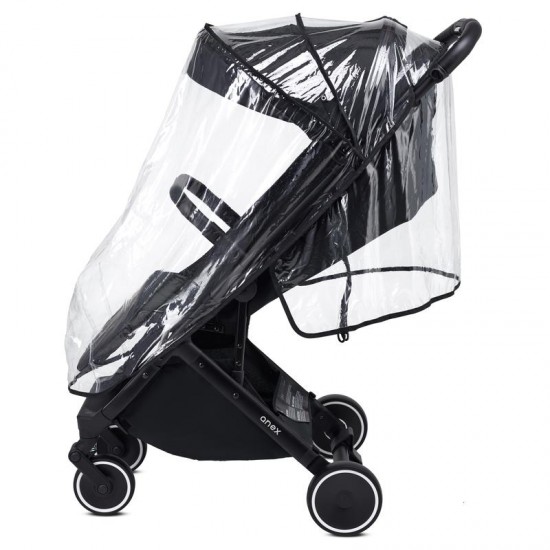 Anex Air-X Premium Compact Stroller with Carry Bag, Black