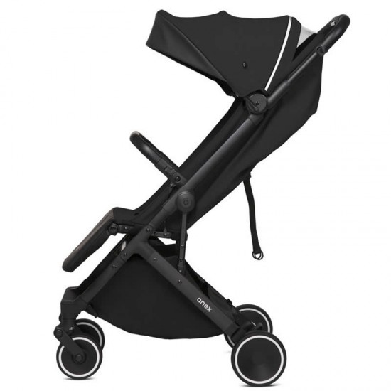 Anex Air-X Premium Compact Stroller with Carry Bag, Black