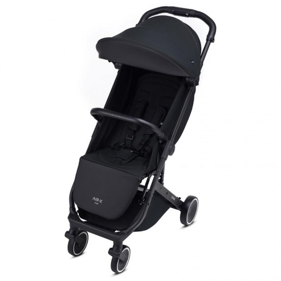 Anex Air-X Premium Compact Stroller with Carry Bag, Black