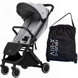 Anex Air-X Premium Compact Stroller with Carry Bag, Grey