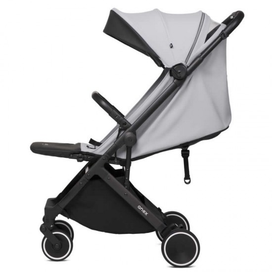 Anex Air-X Premium Compact Stroller with Carry Bag, Grey