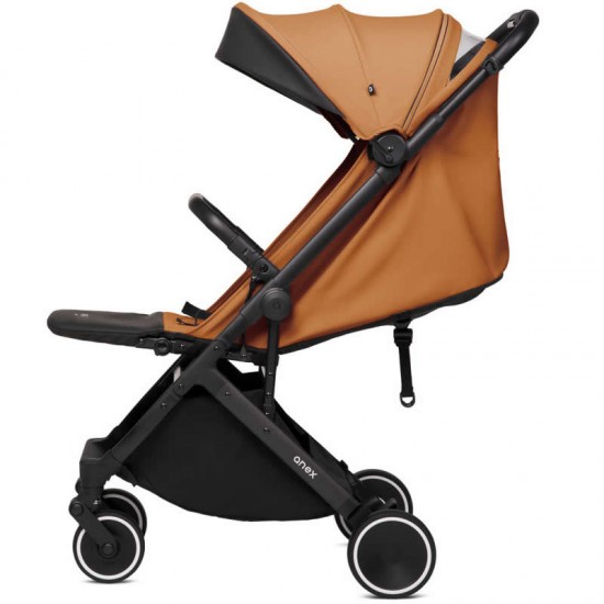 Anex Air-X Premium Compact Stroller with Carry Bag, Toffee