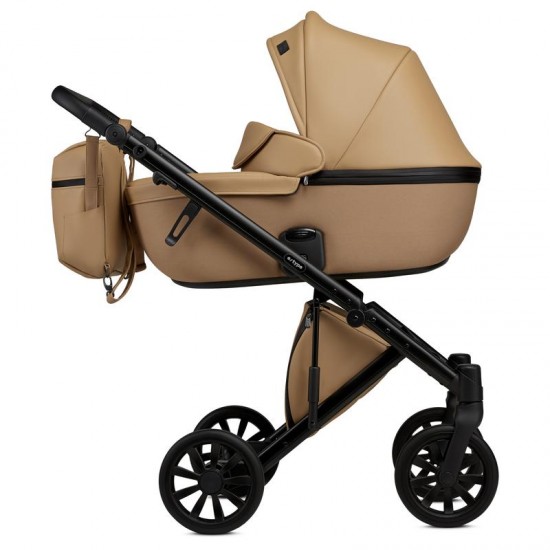 Baby Pram Stroller Anex e/type CRN-13 Caramel Travel System 4in1 Car Seat ISO 