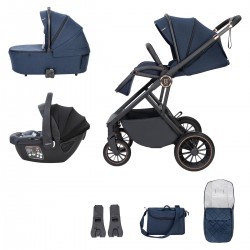 Babymore Chia Coco Travel System Bundle, Midnight Blue