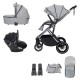 Babymore Chia Pecan Travel System Bundle, Pearl Grey Babymore Chia Pecan Travel System Bundle, Pearl Grey