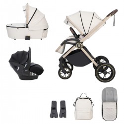 Babymore Kai Pecan Travel System Bundle, Sandstone