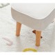 Babymore Freya Nursing Chair with Footstool, Cream