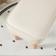 Babymore Ida Nursing Chair with Footstool, Ivory