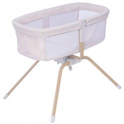 Babymore Air Motion Gliding Crib, Cream