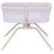 Babymore Air Motion Gliding Crib, Cream