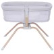 Babymore Air Motion Gliding Crib, Grey