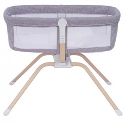 Babymore Air Motion Gliding Crib, Slate