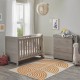 Babymore Caro Mini 2 Piece Room Set, Grey Wash