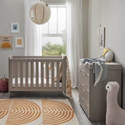 Babymore Caro Mini 2 Piece Room Set, Grey Wash