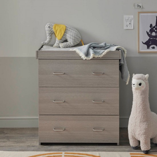 Babymore Caro Mini 2 Piece Room Set, Grey Wash