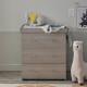 Babymore Caro Mini 2 Piece Room Set, Grey Wash