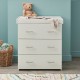 Babymore Caro Mini 2 Piece Room Set, White Wash