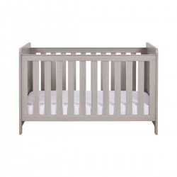 Babymore Caro Cot Bed, Grey Wash