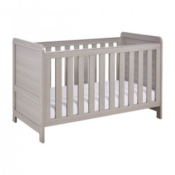 Babymore Caro Cot Bed, Grey Wash