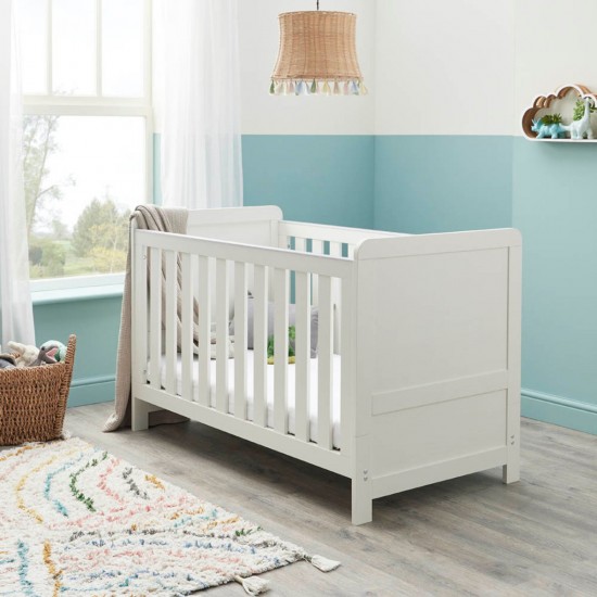 Babymore Caro 2 Piece Room Set, White Wash