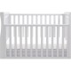 Babymore Eva Sleigh Drop Side Cot Bed, Grey