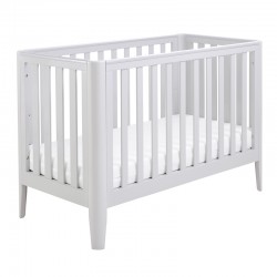 Babymore Iris Mini Cot Bed, Grey