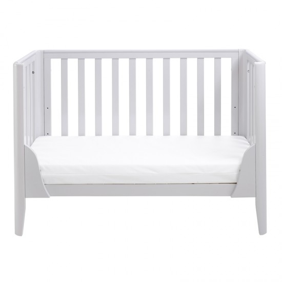 Babymore Iris Mini Cot Bed, Grey