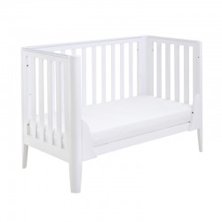 Babymore Iris Mini Cot Bed, White