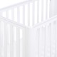 Babymore Iris Mini Cot Bed, White