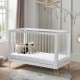 Babymore Kimi Cot Bed, Acrylic