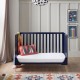 Babymore Kimi Cot Bed, Midnight