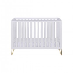 Babymore Kimi Cot Bed, White