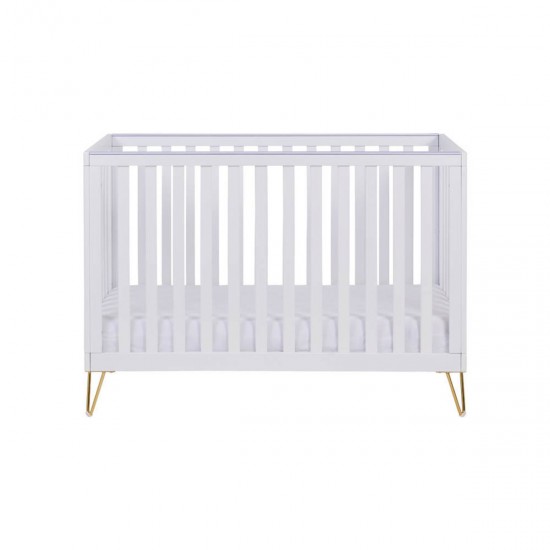 Babymore Kimi Cot Bed, White