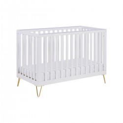 Babymore Kimi Cot Bed, White