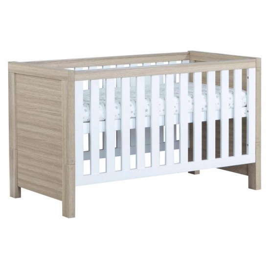 Babymore Luno 2 Piece Room Set, Warm Oak & White