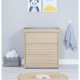 Babymore Luno 2 Piece Room Set, Warm Oak