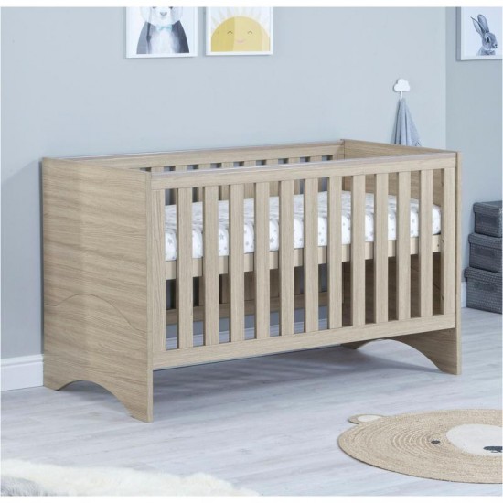 Babymore Veni 2 Piece Room Set, Warm Oak