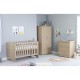 Babymore Veni 3 Piece Room Set, Warm Oak