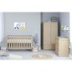 Babymore Veni 3 Piece Room Set, Warm Oak