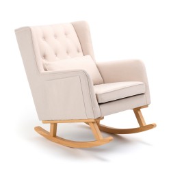 Babymore Lux Nursing Chair, Cream