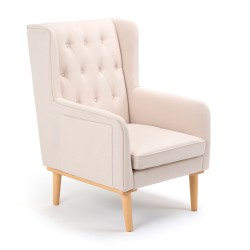 Babymore Lux Nursing Chair, Cream