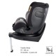 Babymore Macadamia 360 Rotating i-Size 40-135cm 0-12 Years All Stages Car Seat