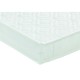 Babymore Velvet Deluxe Cot Bed, White