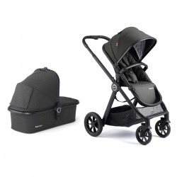 Babymore Memore V2 11 Piece Pram & Pushchair Bundle, Black