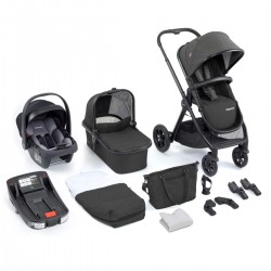 Babymore Memore V2 Travel System 13 Piece Coco with Base, Black